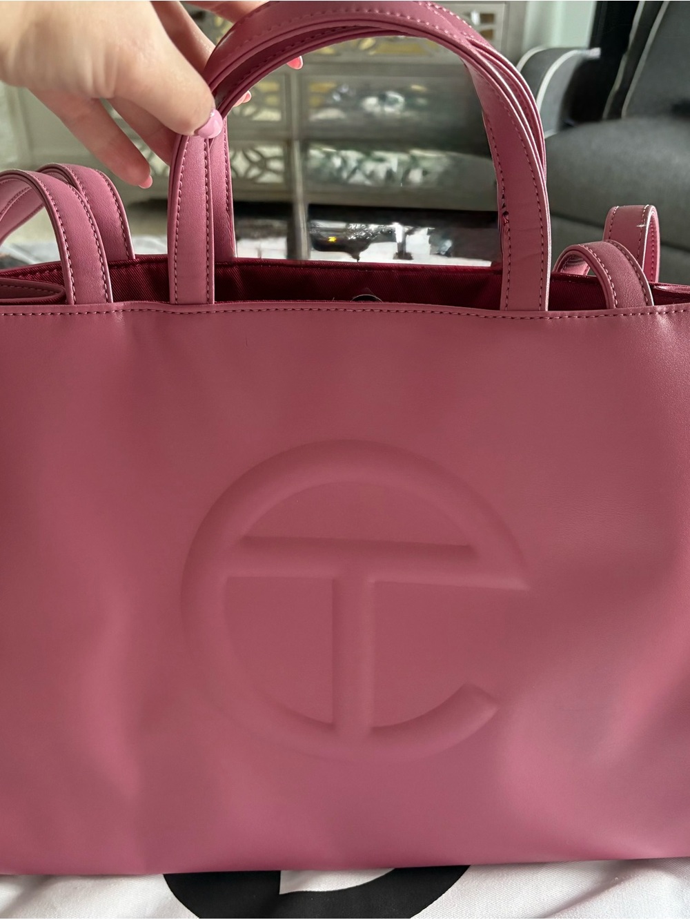 Telfar Medium Shopping Bag - Corned Beef